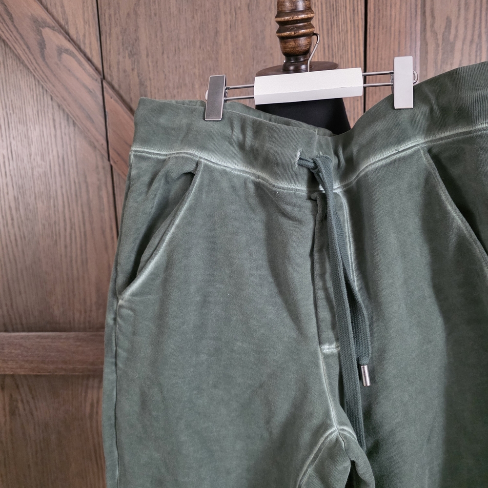 Veronica Beard Olive Green Track Joggers - Picture 2 of 3